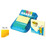[3M] 포스트잇 팝업디스펜서 KR-2001 76mm*76mm(1개)+플래그5색+디스펜서(1개)