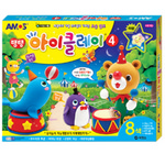 [아모스]아이클레이 탱탱4/8색/30g/야광