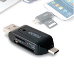 [코시] OTG콤보리더기 CG1223GS Micro-SD SDHC
