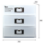 [시스맥스] 아이박스 56003 3단(W260*D350*H268mm)