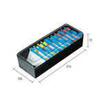 [카파맥스] 명함케이스 K94041 최대500매(W275*D105*H72mm)