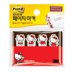 [3M] 포스트잇 키티 페이지마커 670-5KP 20장*4패드(50*13mm)