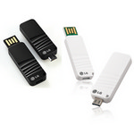 [LG] USB메모리(OTG) MU1 8GB [슬라이드 USB2.0] (블랙/화이트)