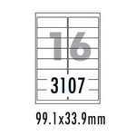[폼텍] 주소용라벨 LQ-3107(20매/16칸/99.1x33.9mm)