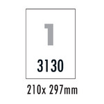 [폼텍] 분류표기용라벨 LQ-3130(20매/1칸/210x297mm)