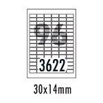 [폼텍] 분류표기용라벨 LS-3622(100매/96칸/30x14mm)