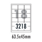 [폼텍] 주소용라벨 LQ-3218(20매/18칸/63.5x45mm)