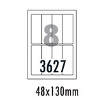 [폼텍] 화일인덱스용라벨 LS-3627(100매/8칸/48x130mm)