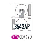 [폼텍] CD/DVD라벨 CL-3642AP 100매