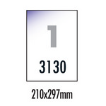 [폼텍] 잉크젯투명라벨 IC-3130(5매/1칸)
