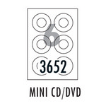 [폼텍] CD/DVD라벨 PS-3652 10매