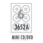 [폼텍] CD/DVD라벨 PS-3652A 10매