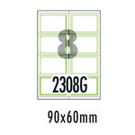 [폼텍] 이름표라벨 NL-2308G(20매/8칸)