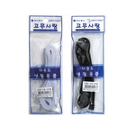 장스팬시/고무밴드/12mm*2.8M/12골/백색