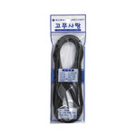 장스팬시/고무밴드/4mm*1.5M/흑/3입
