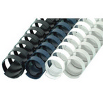 [카피어랜드] 플라스틱 제본링 6~51mm (블랙/화이트/네이비)