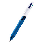 [BIC] 4칼라그립 유성펜(흑+청+적+녹) 1.0mm 청색바디