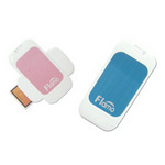 [플라모] USB메모리 골드플래시 32GB 블루/핑크 (스윙/USB2.0)