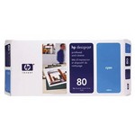 [HP] 잉크 C4821A (No.80/시안/헤드)