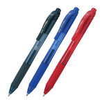 펜탈/중성펜/에너겔X/BL107BX/0.7mm/적색
