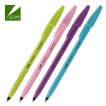 빅/유성펜/오렌지파스텔/1.0mm/흑색/분홍색바디